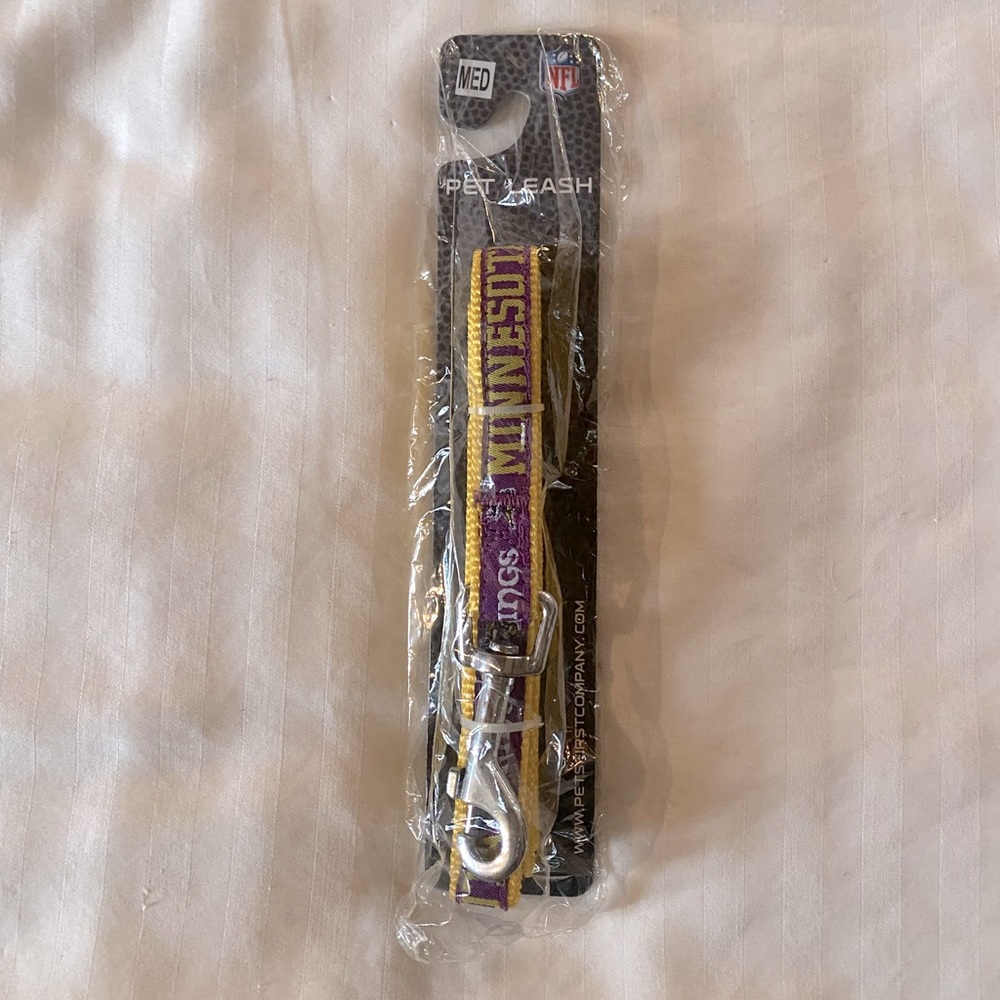 Minnesota Vikings Dog Leash
